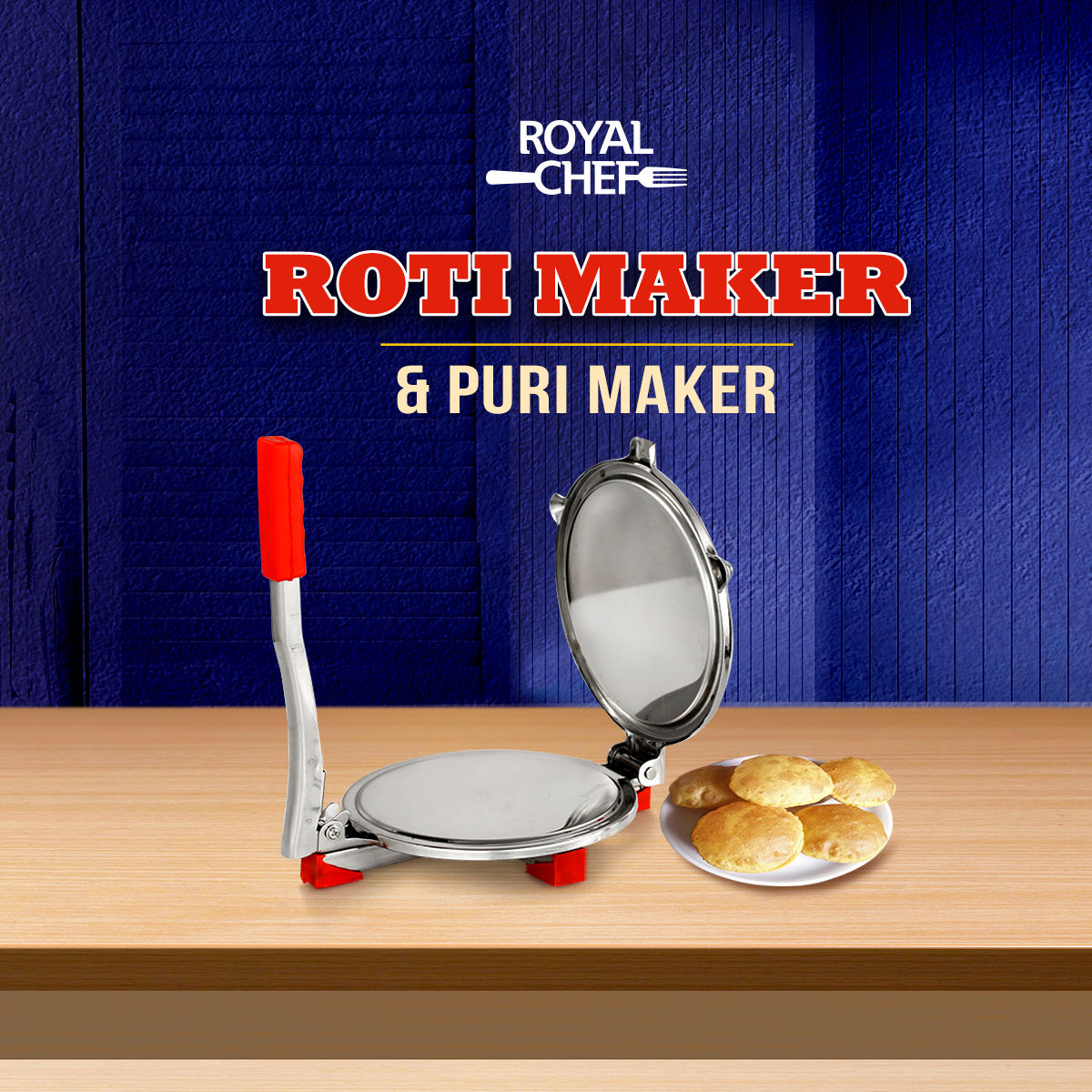 Indian Puri Press & Ruti Maker