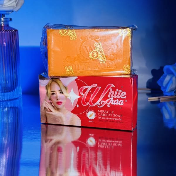 WHITE AURA MAGIC CARROT SOAP (160G) MADE IN THAILAND